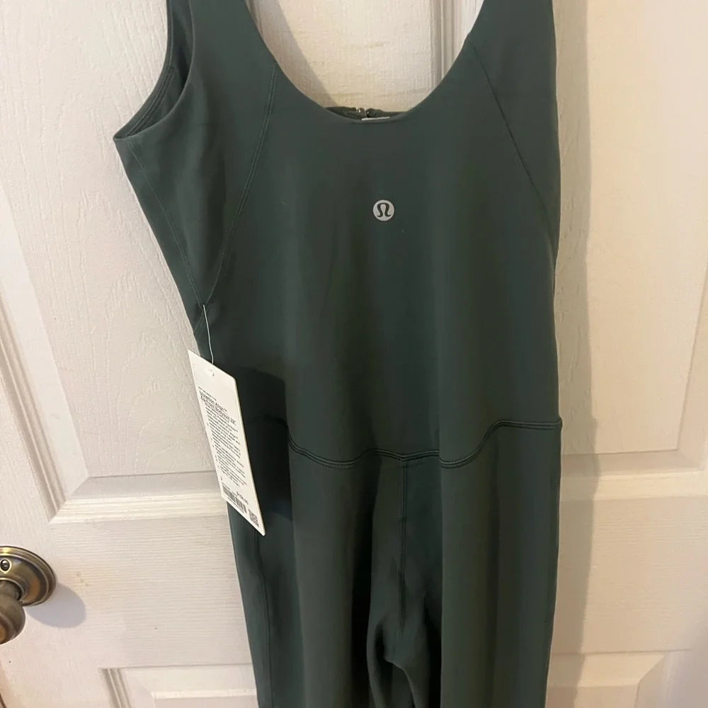 Lululemon align zip front bodysuit 32 mini flare size 2 - Picture 2 of 6